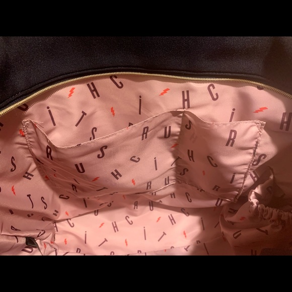 NEW Stella & Dot Crush It "Don't Let Them Tell You No" Padded Tote Bag w/Bow - Picture 13 of 16